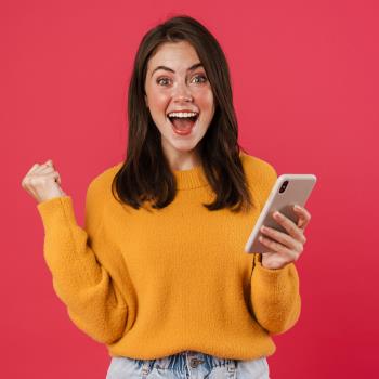girl on call icon